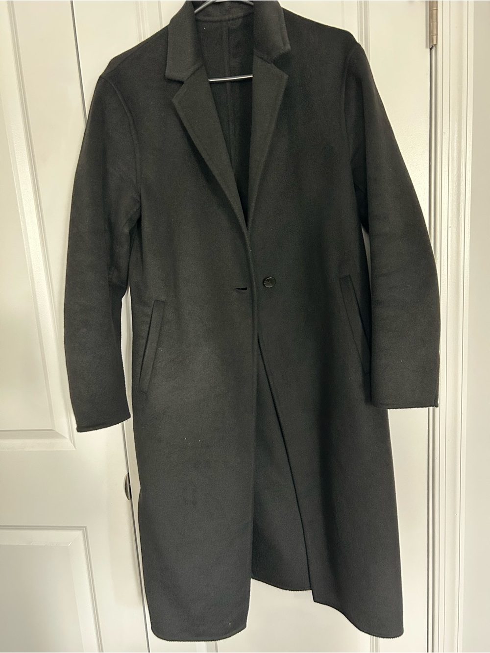 UNIQLO Women's Black Long Coat